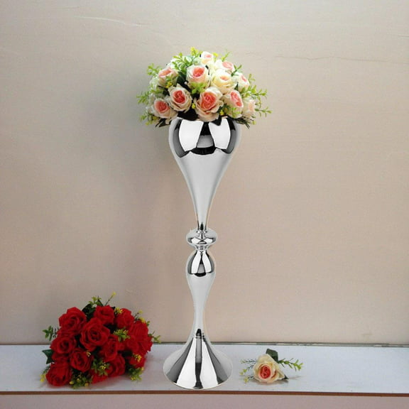 Gazechimp Ceramic Tabletop Flower Vases Nordic Style Plant Vase Art Decor Crafts Wedding Flower Arrangement Vase for Centerpieces B 